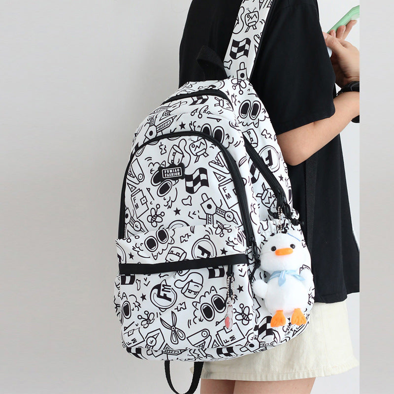 Female Cute High Junior Large Capacity Backpacks
