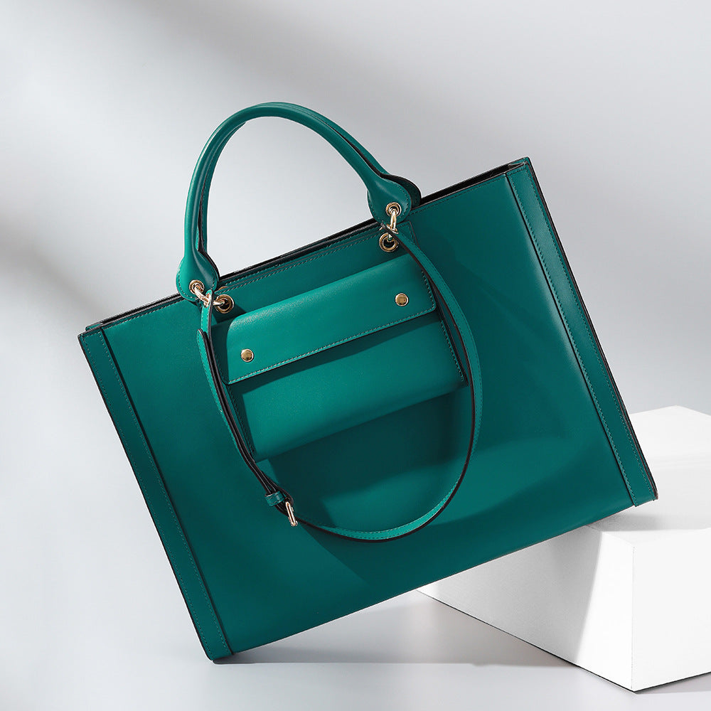Women's Professional Fashion Business Commuter Computer File Handbags