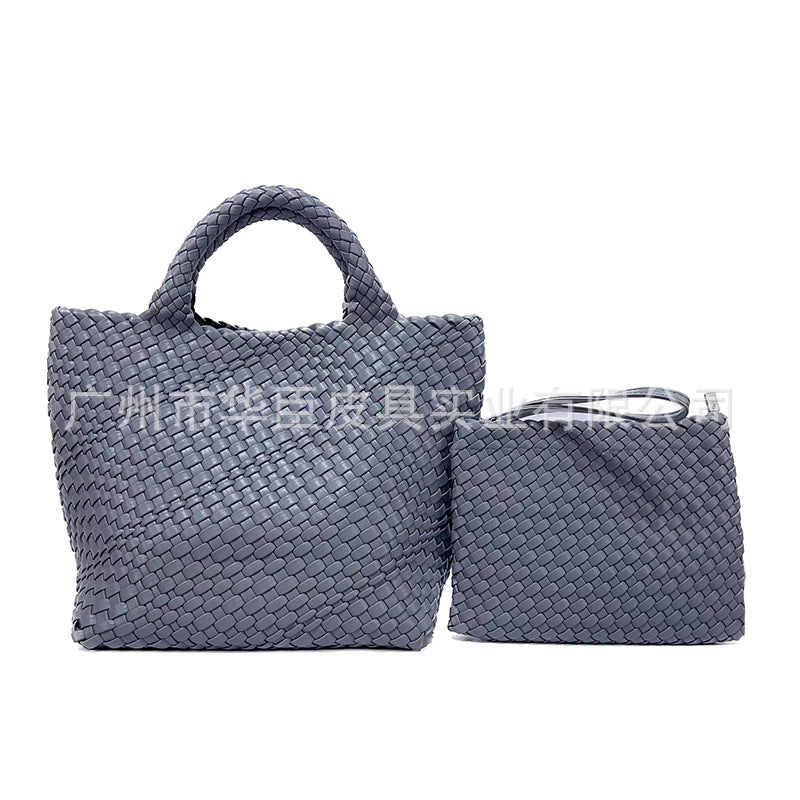 Women's Wind Woven Large Capacity Composite Fashion Handbags