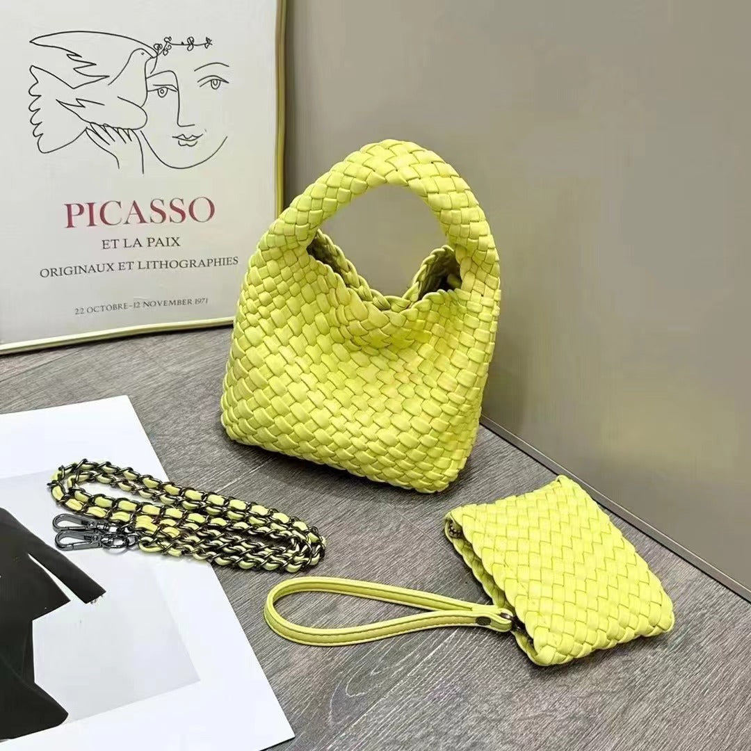 Women's Handmade Woven High-grade Mini Chain Bags