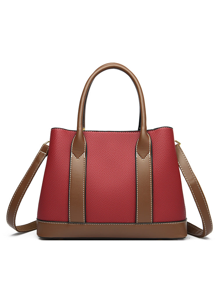 Women's Stylish Genuine Leather Good-looking Mom Handbags