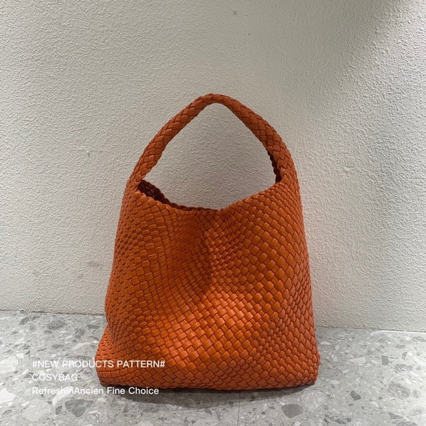 Woven Large Capacity Totes High-grade Vegetable Basket Bags