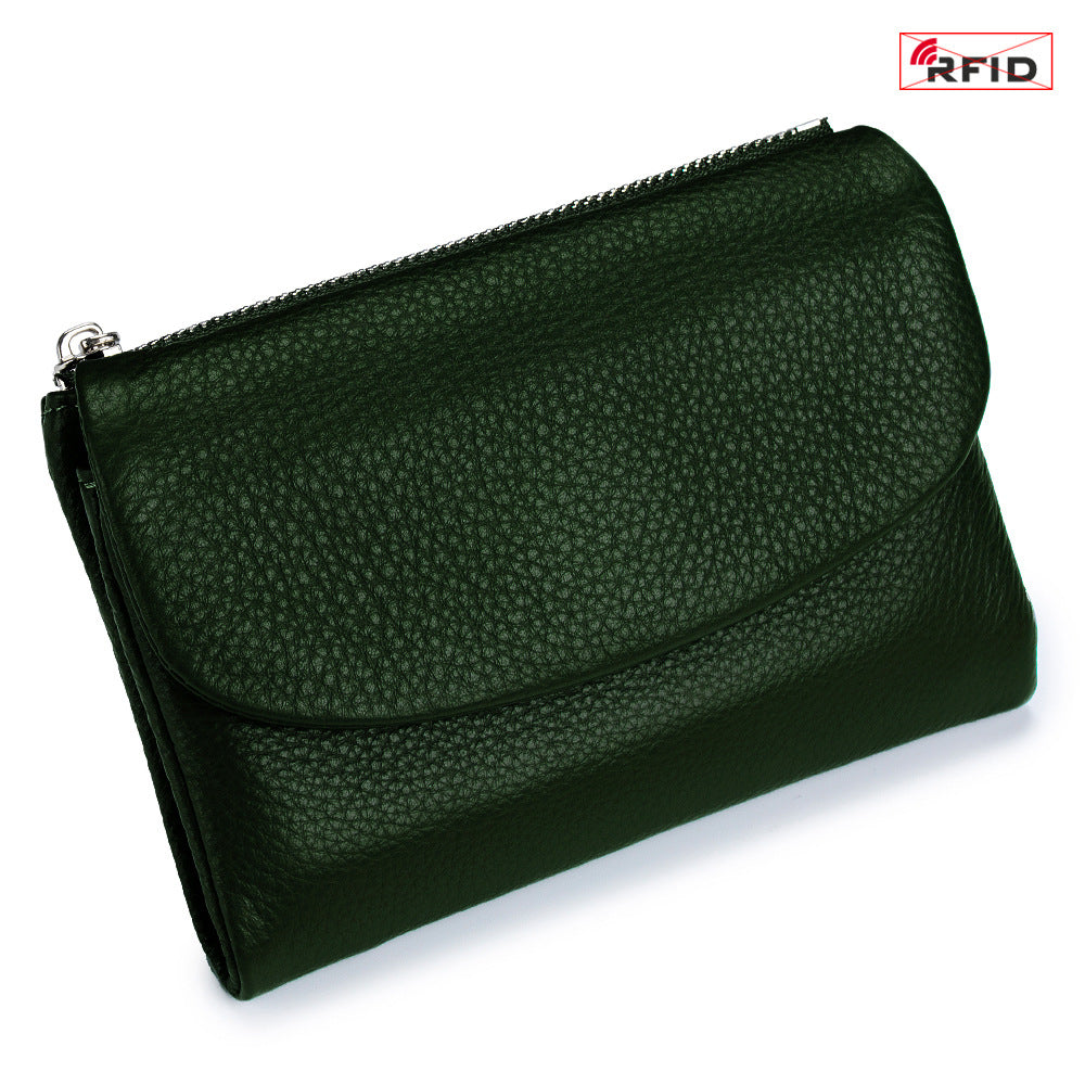 Women's Fashion Short Soft Textured Large Capacity Ladies Wallets