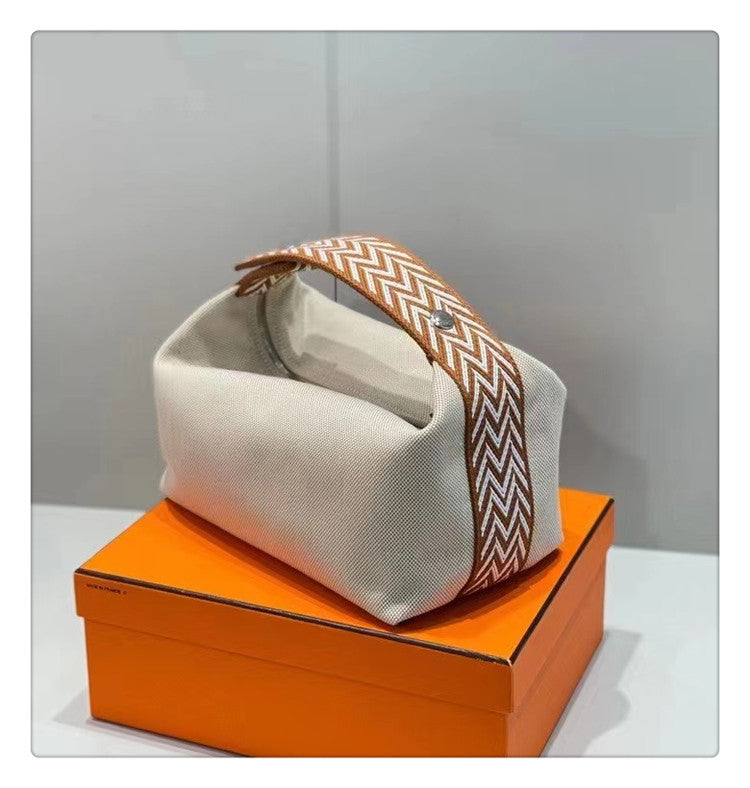 Women's Lunch Box Canvas Wash Portable Large Handbags