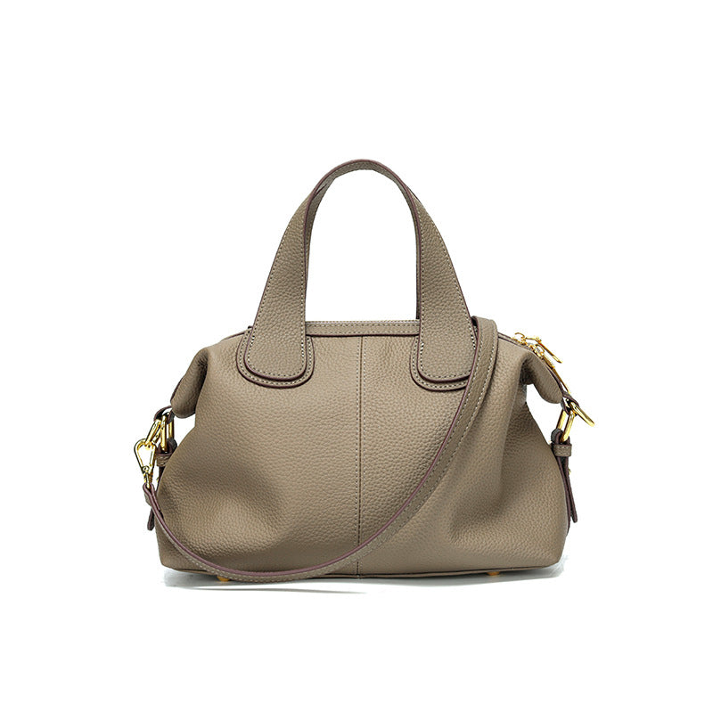 Women's Cowhide High-grade Niche Large Capacity Genuine Shoulder Bags