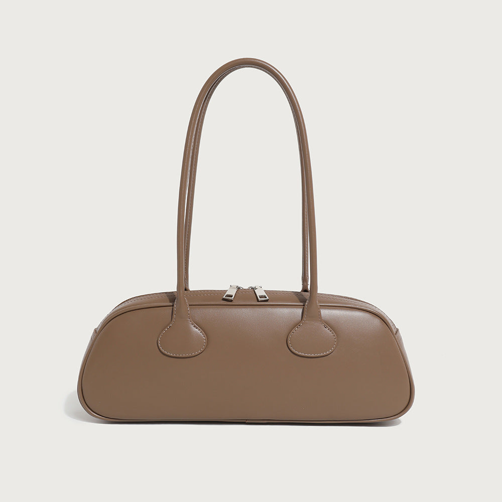 Women's Design Retro Underarm Texture Large Capacity Handbags