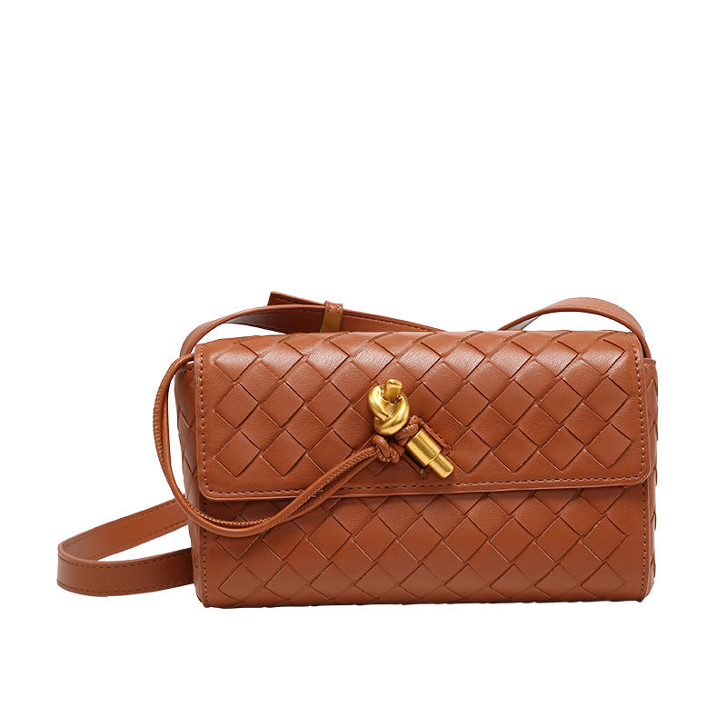 Creative Hand-woven Hardware High Sense Female Handbags