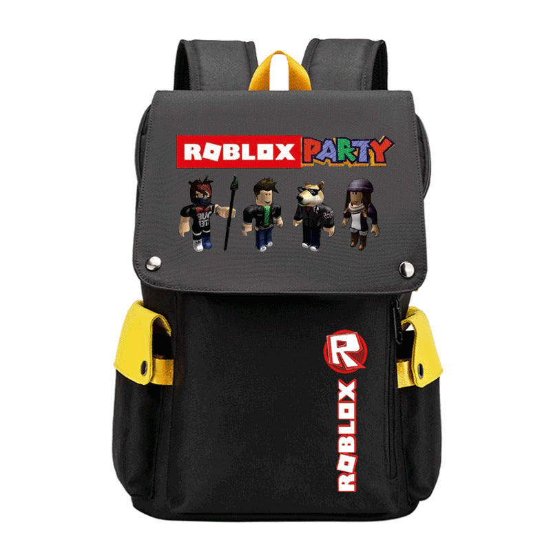 Women's & Men's & Rob Virtual World Peripheral Large Backpacks