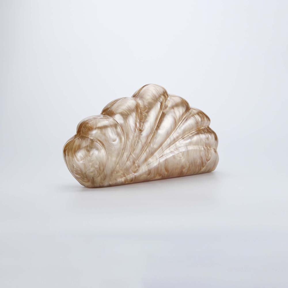 Women's Shell Fan-shaped Acrylic Fashion Wedding Dinner Crossbody Bags