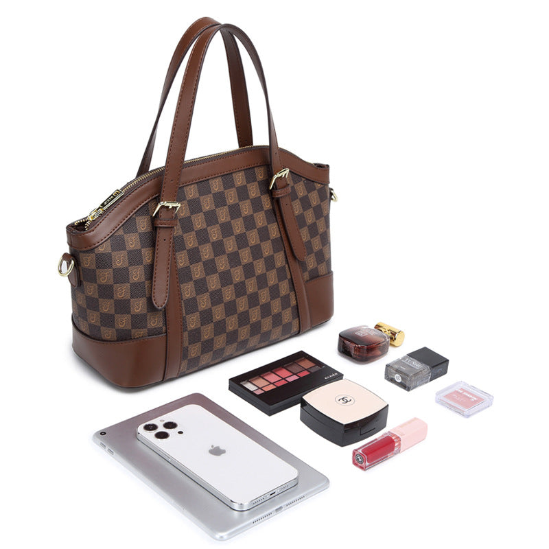 Women's Fashion Trendy Commuter Portable Large Capacity Totes Shoulder Bags