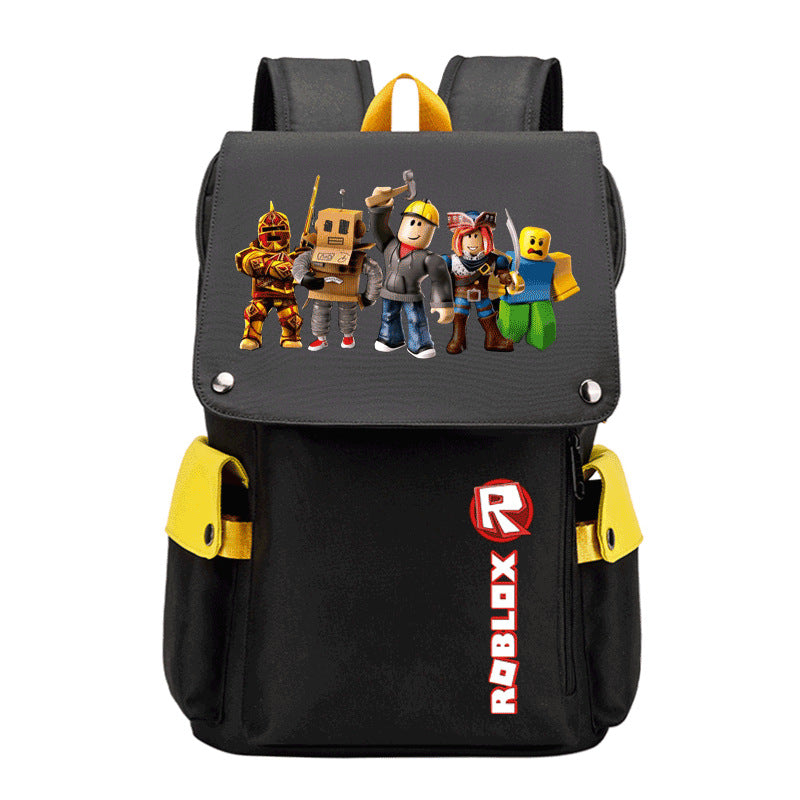 Women's & Men's & Rob Virtual World Peripheral Large Backpacks
