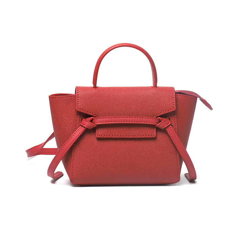 Women's Xi Palm Print Catfish Cowhide Wings Handbags
