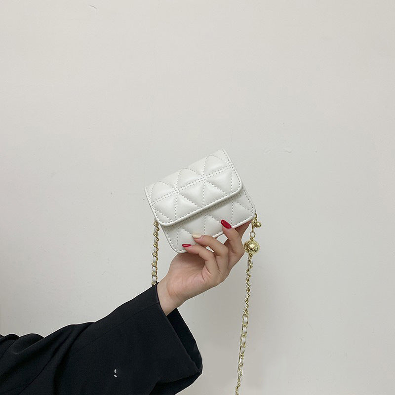 Women's Soft Leather Light Luxury Chain Crossbody Bags