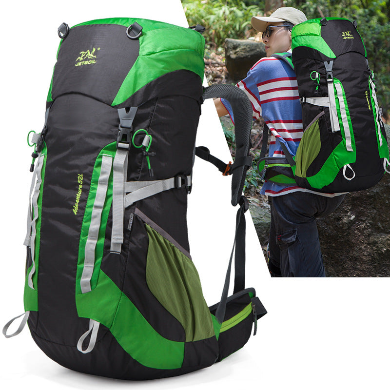 Waterproof Nylon Camping Large Capacity With Mountaineering Backpacks