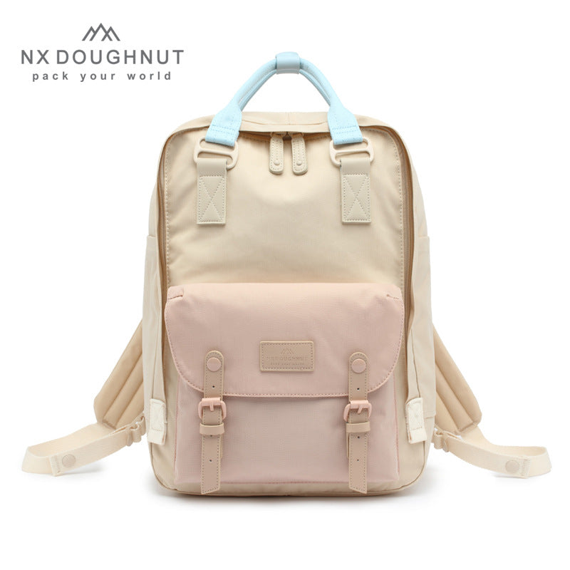 Women's Version Doughnut Waterproof Computer For Boys Backpacks