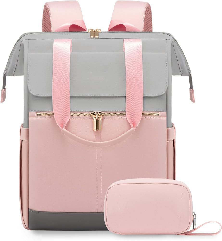 Classy Contrast Color Minimalist Large Capacity Backpacks