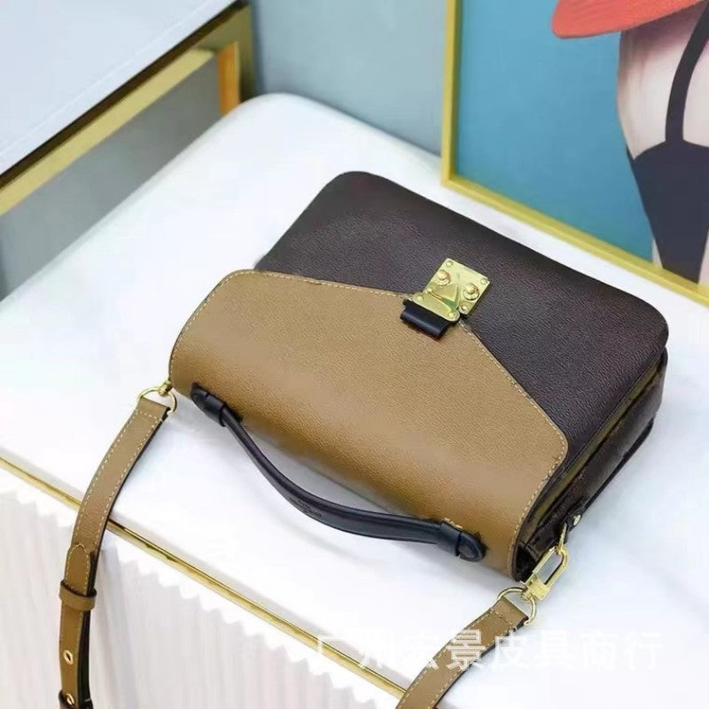 Women's Yellow Flower Old Color Changing Full Set Crossbody Bags