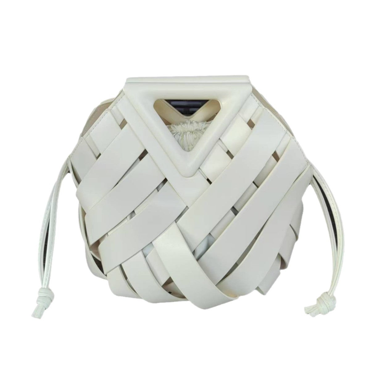 Women's Basket Design Elegant Fashion Inverted Triangle Bags