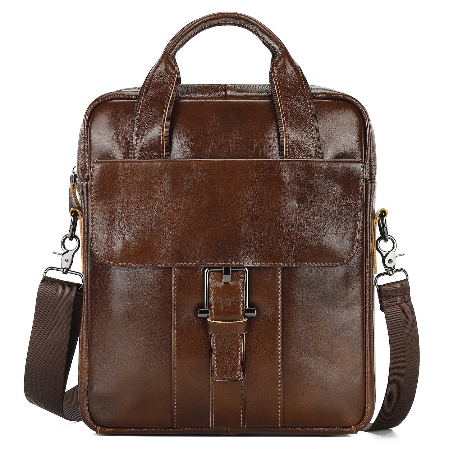 Men's Genuine Leather Fashion Large Capacity Men's Handbags