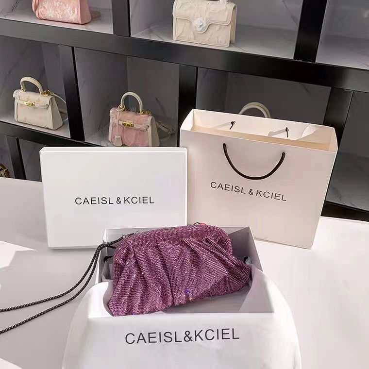 Women's Dinner Light Luxury Hand-held Dress Fashionable Evening Bags