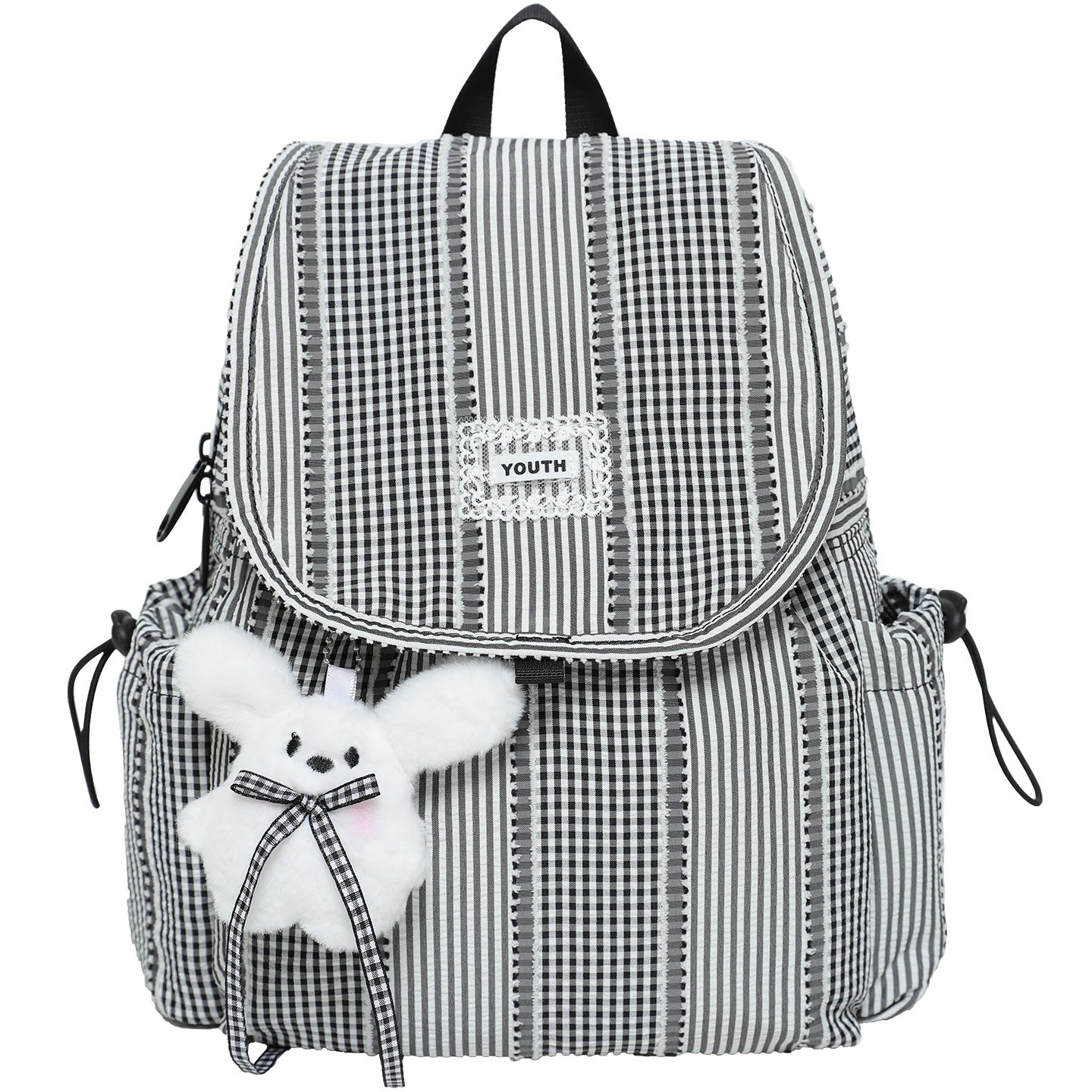 Unique Comfortable Women's Niche Plaid Academy Backpacks
