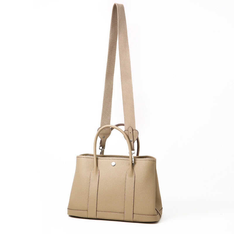 Women's First Layer Cowhide Commuter Large Capacity Handbags
