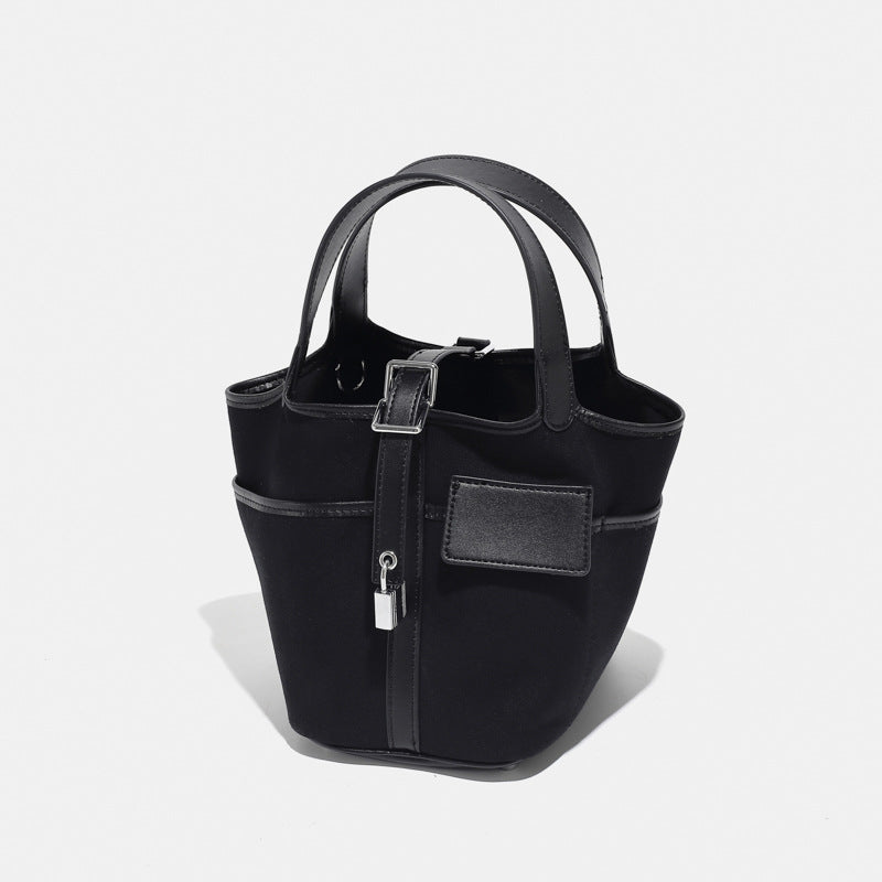 Women's Spring Canvas Vegetable Basket Classic Fashionable Crossbody Bags
