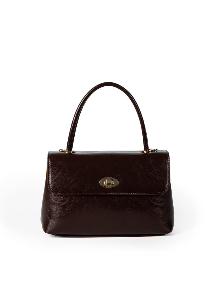 Women's Retro Minority Design Flip Single Fashion Handbags