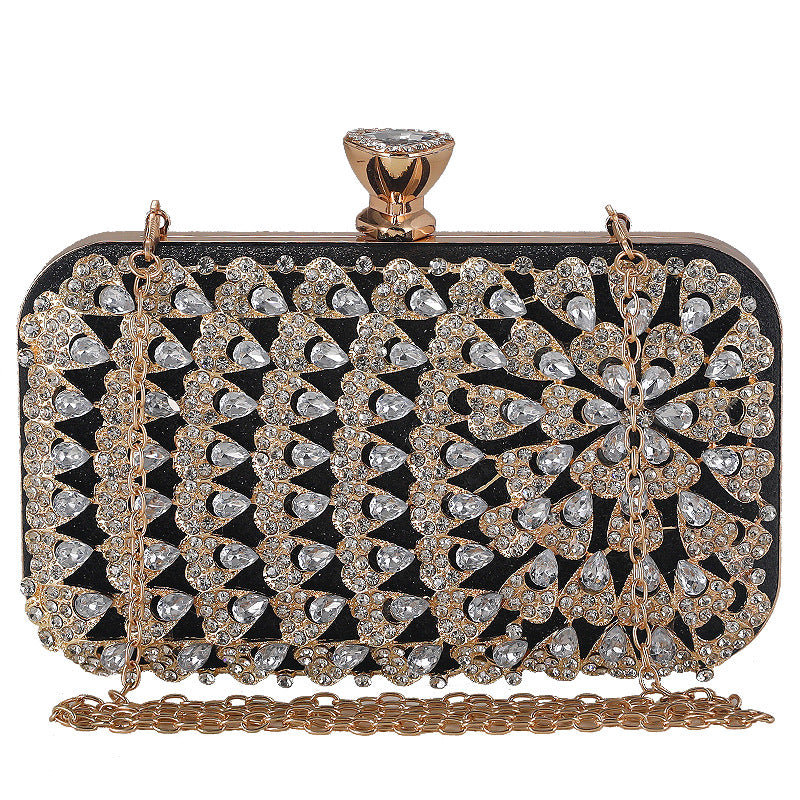 Women's Diamond Banquet Party Clutch All Match Evening Bags