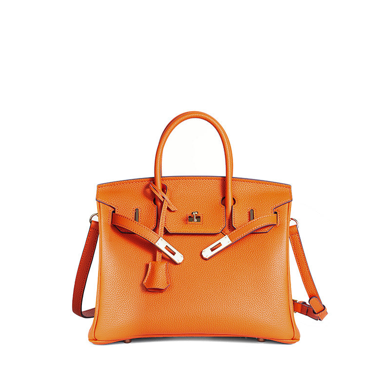Women's Wax Line First Layer Cowhide Handmade Handbags