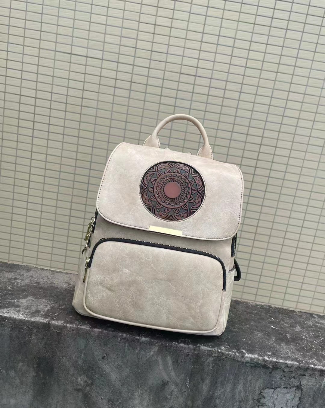 Innovative Women's Fashion Artistic Large Capacity Backpacks