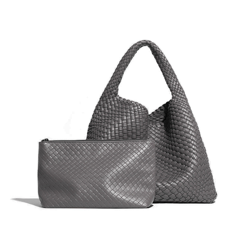 Women's Woven Large Capacity Fashion Versatile Version Handbags