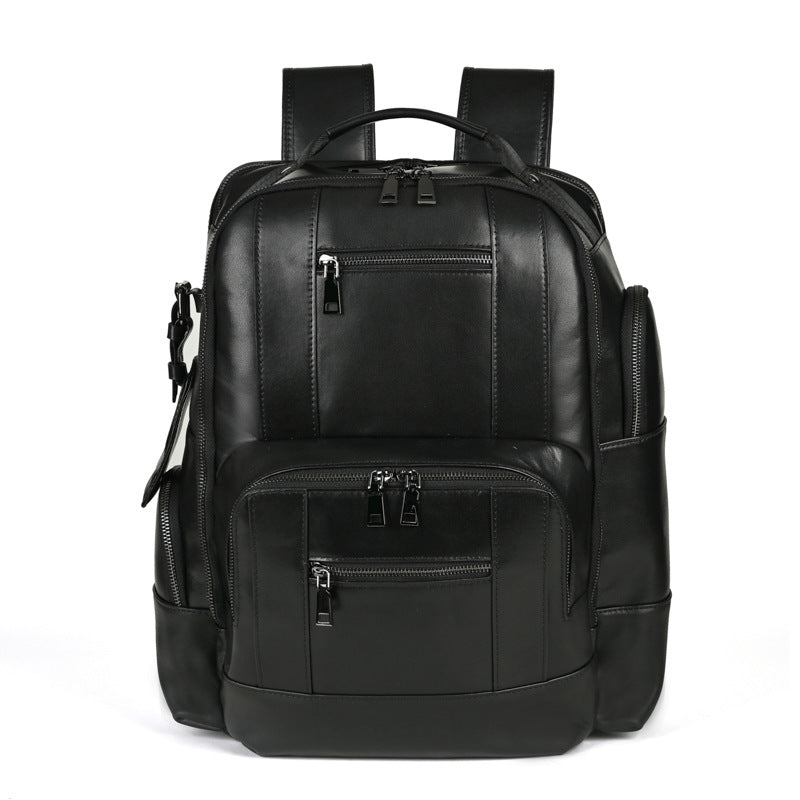 Men's Horse Leather First Layer Cowhide Trendy Backpacks