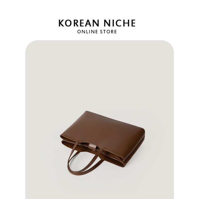 Women's Niche Design Minimalist Advanced Texture Versatile Handbags