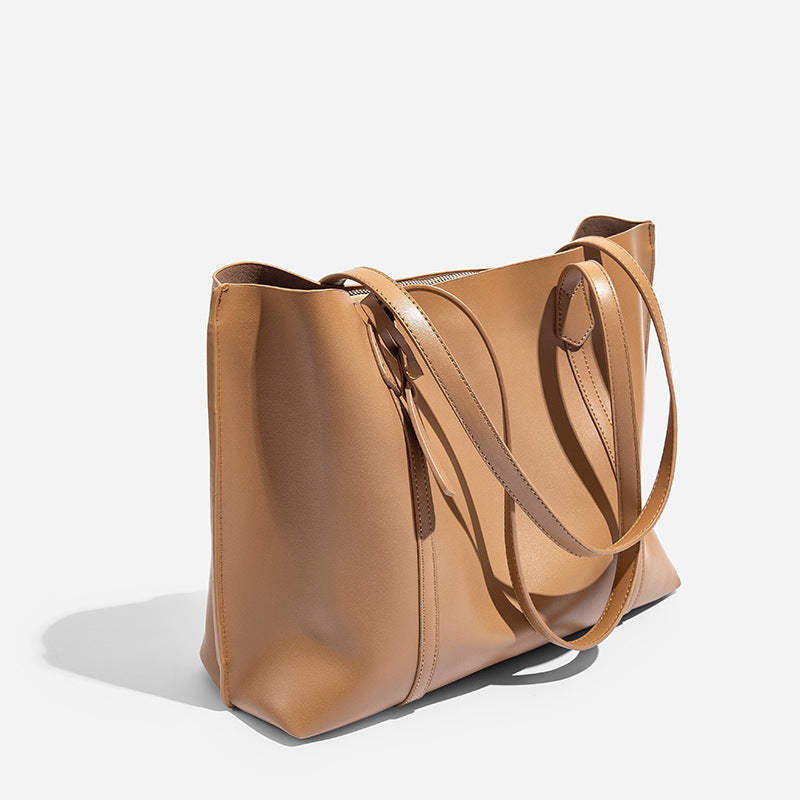 Women's Fashionable Elegant Korean Simple Large Capacity Shoulder Bags