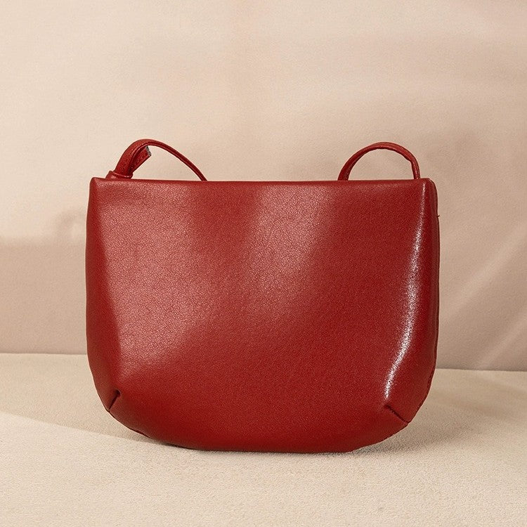 Women's Genuine Leather Retro Fashion Saddle Crossbody Bags