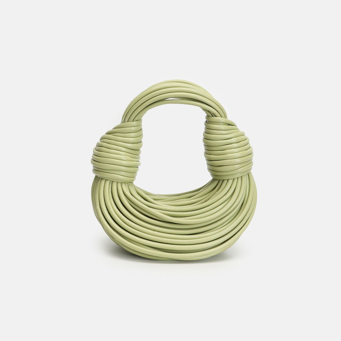 Hand-woven Bends Hitches Design Knotted Pulled Handbags