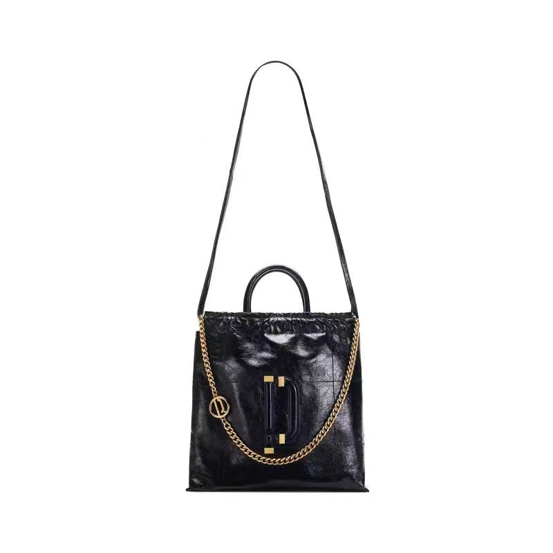 For Daily Necessity Design Series Chain Size Soft Handbags
