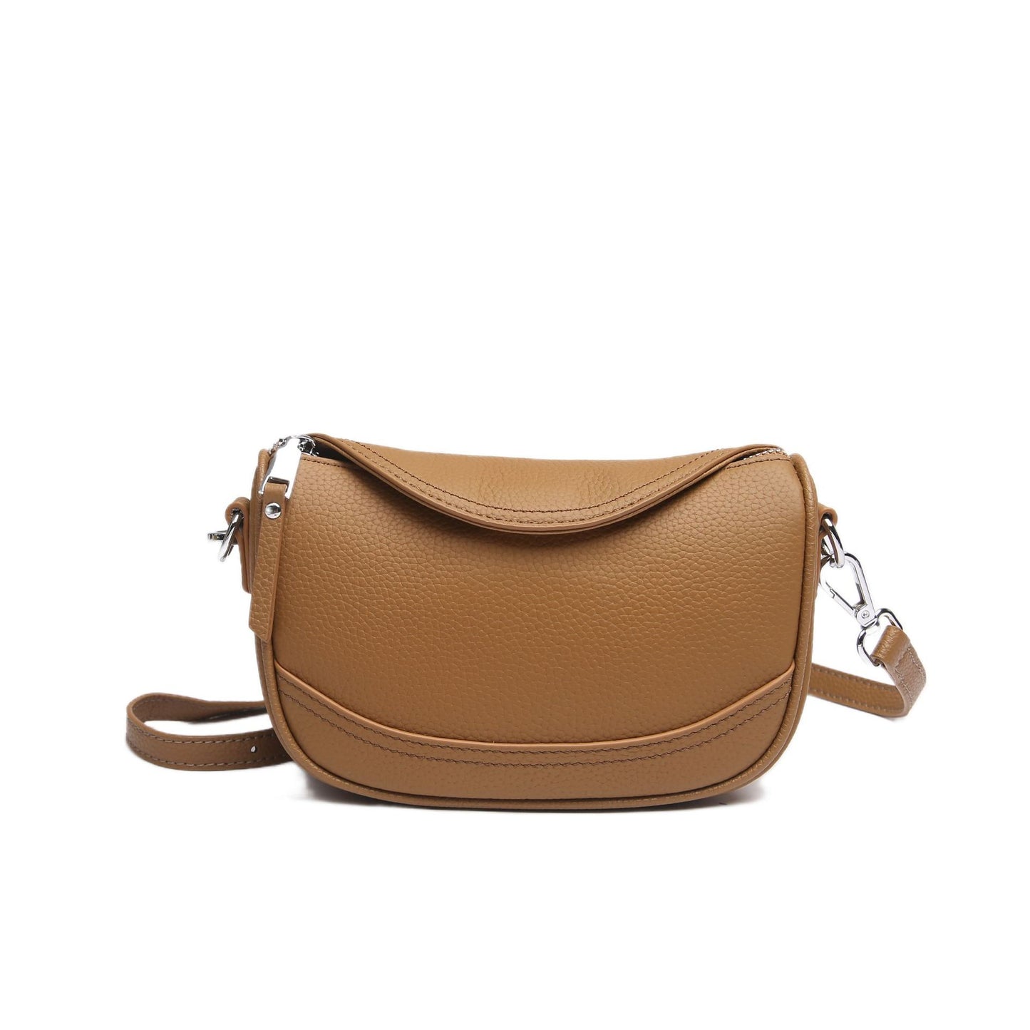 Women's Layer Leather Large Capacity Fashion Simple Practical Shoulder Bags