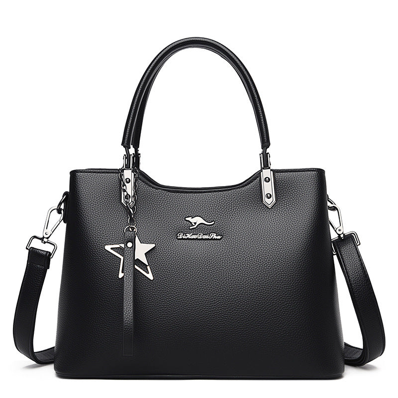 Women's Big Fashion Simple Trendy Large Capacity Shoulder Bags