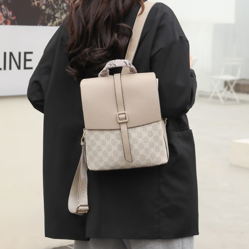 Women's Fashion Series Large Capacity Difference Saddle Shoulder Bags