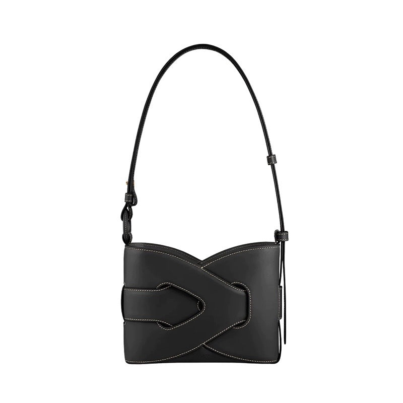 Twist Geometric Design Niche Retro Underarm Shoulder Bags