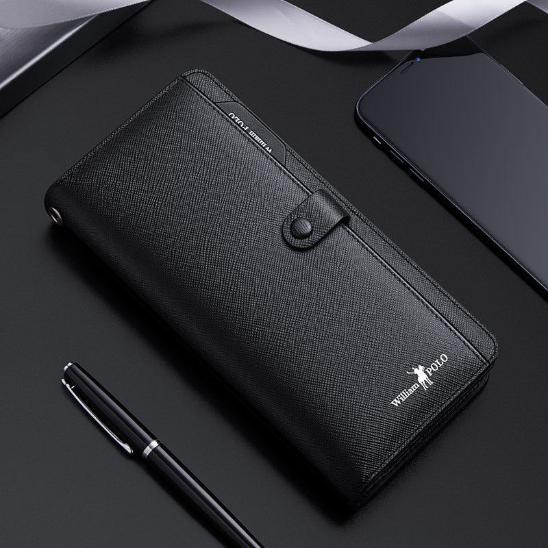 Men's Emperor Paul Long Clutch Leather First Men's Wallets
