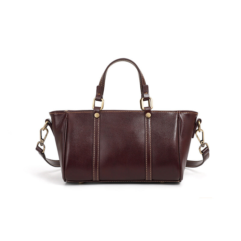 Women's Pretty Leather Light Luxury High-grade Handbags