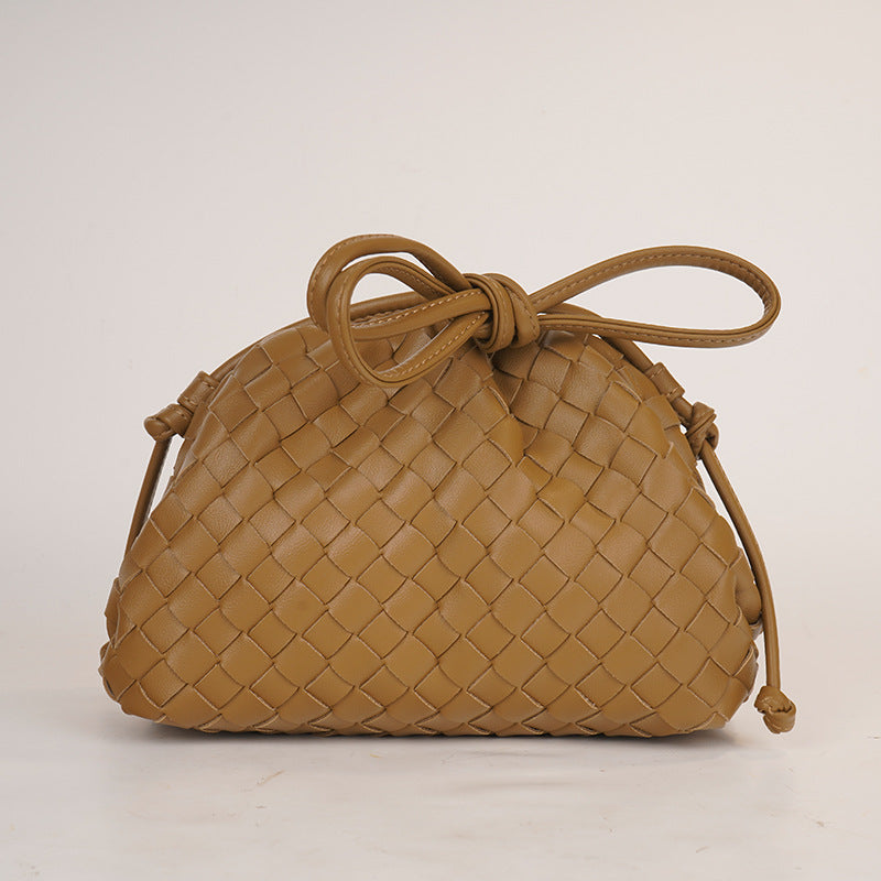 Women's Woven Cloud Korean Fashion Dumpling Underarm Crossbody Bags
