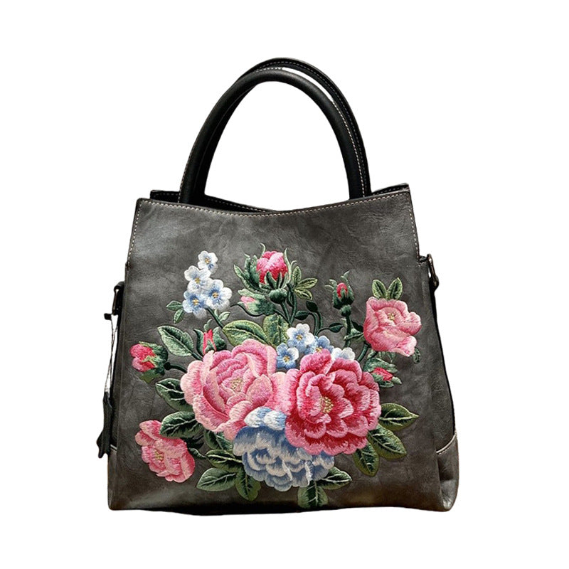 Women's Retro Chinese Style Embroidery With Cheongsam Handbags
