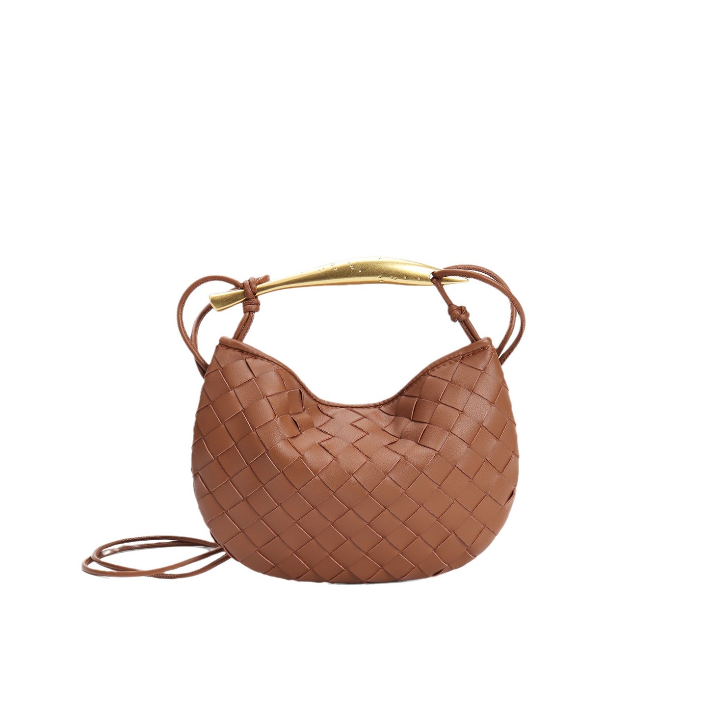 Women's Second Generation Sardine Woven Fashion Cattlehide Handbags