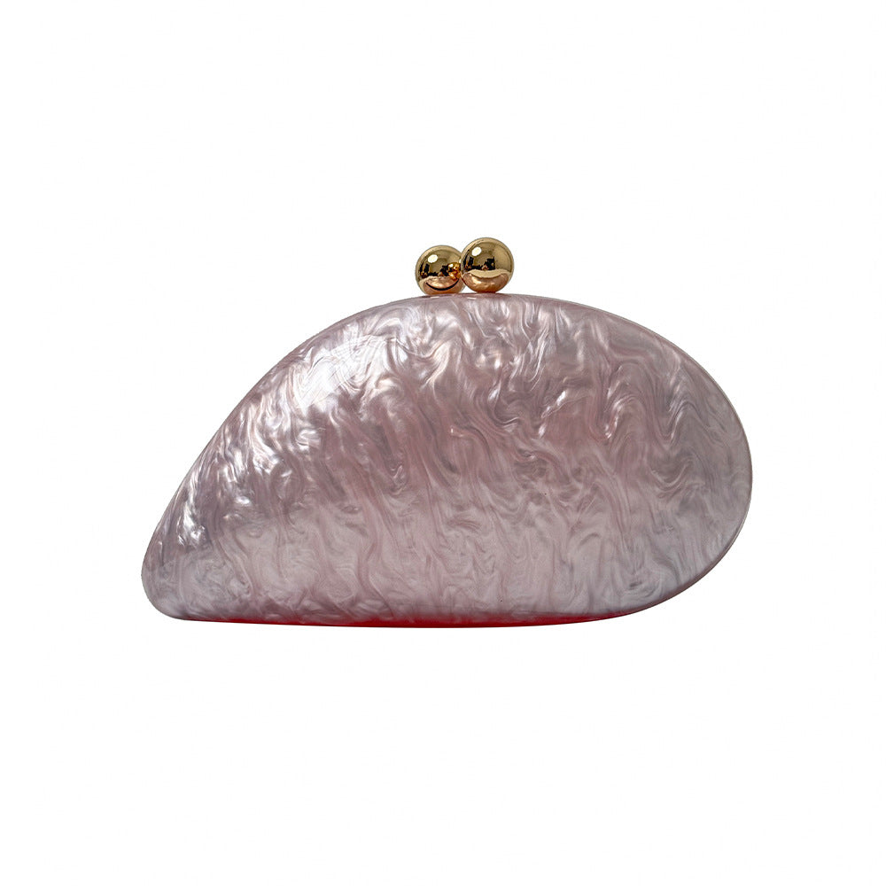 Women's Acrylic Wedding Banquet Clutch Chain Bags