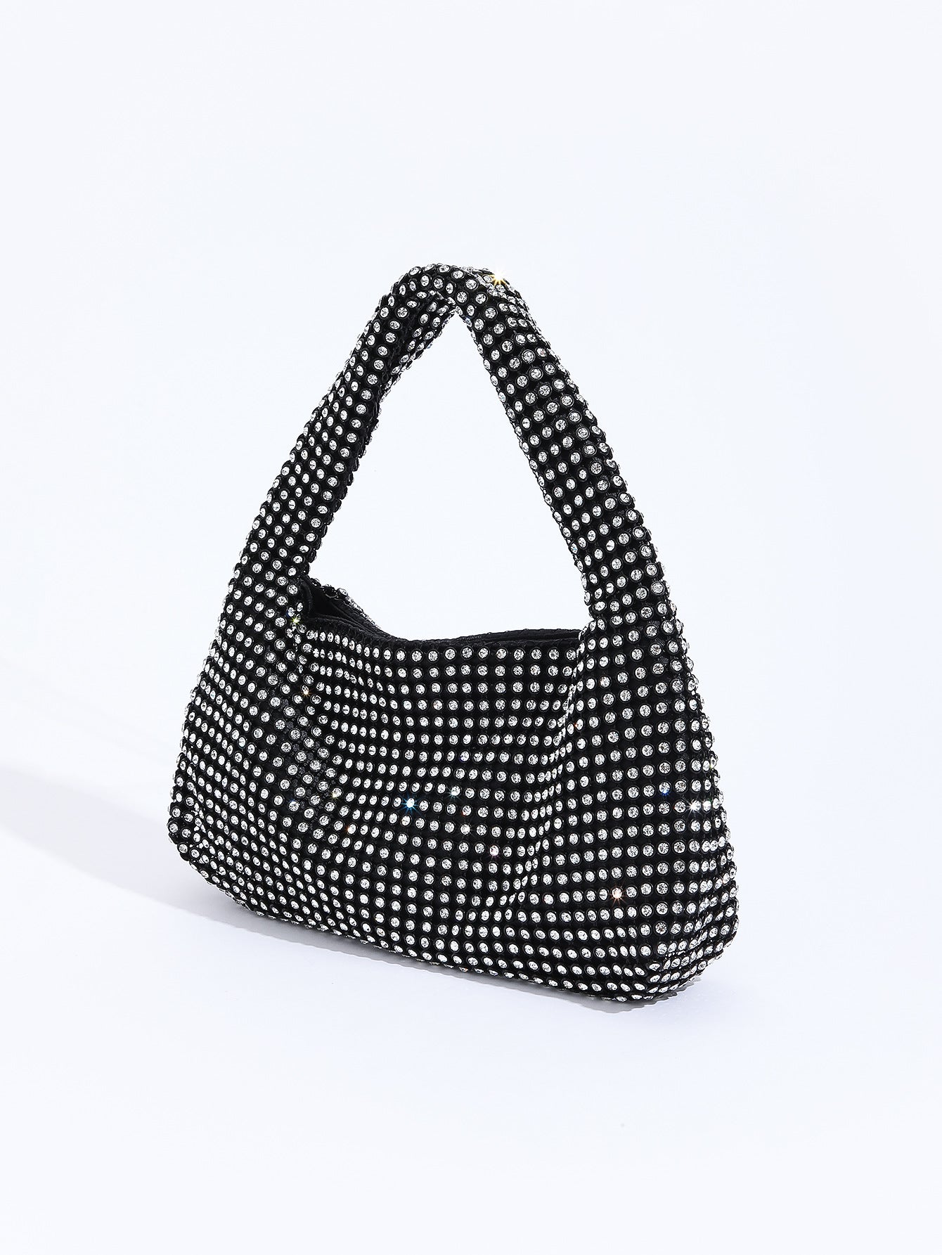 Design Diamond Rhinestone Shiny Vegetable Basket Evening Bags