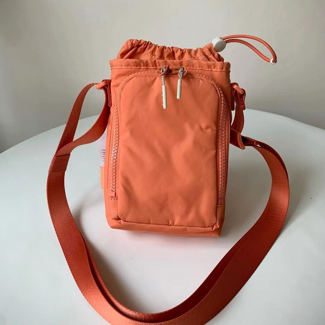 Nylon Waterproof Front Pocket Cross Body Leisure Shoulder Bags